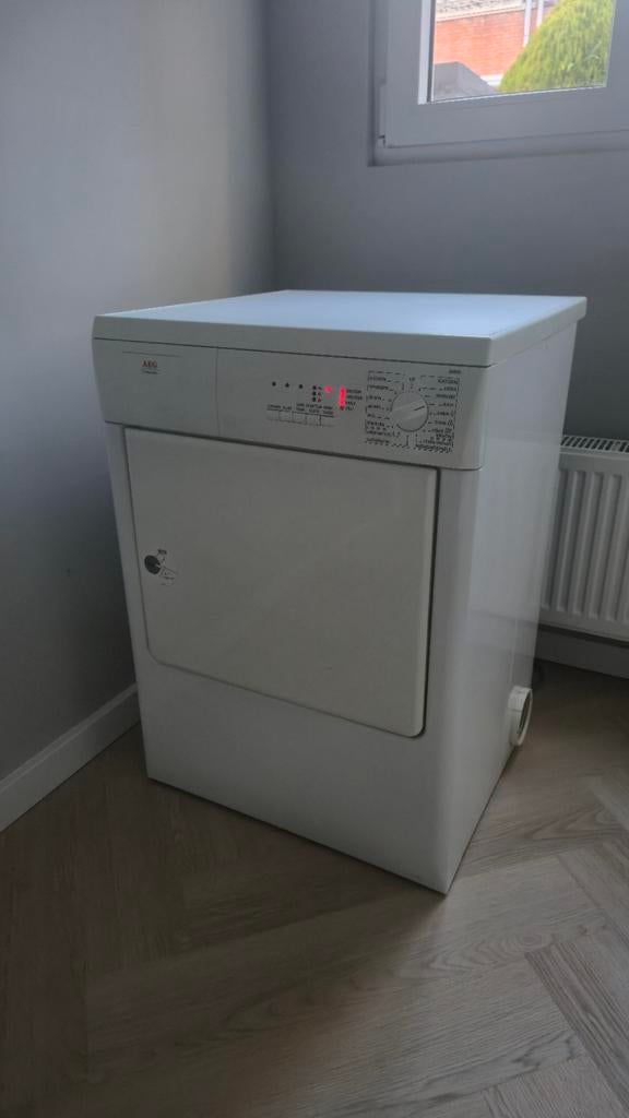 AEG T36800 wasdroger, Ophalen, Gebruikt, 8 tot 10 kg, Voorlader
