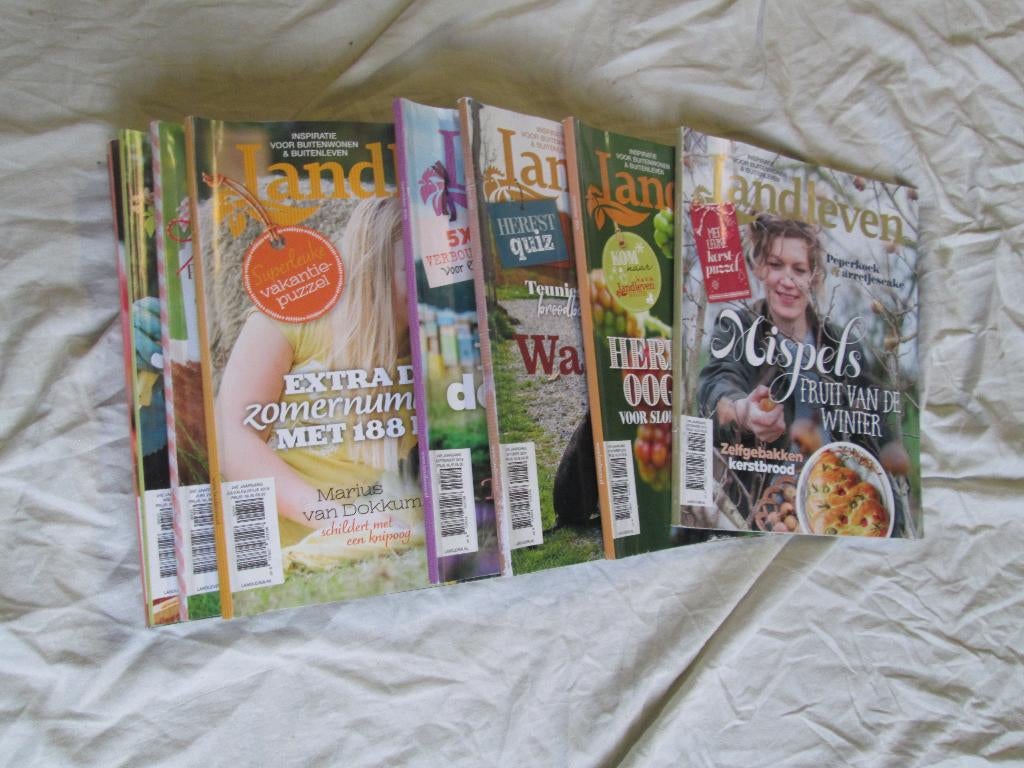 tijdschrift Landleven jaargang 2019, Ophalen, Zo goed als nieuw, Damesbladen