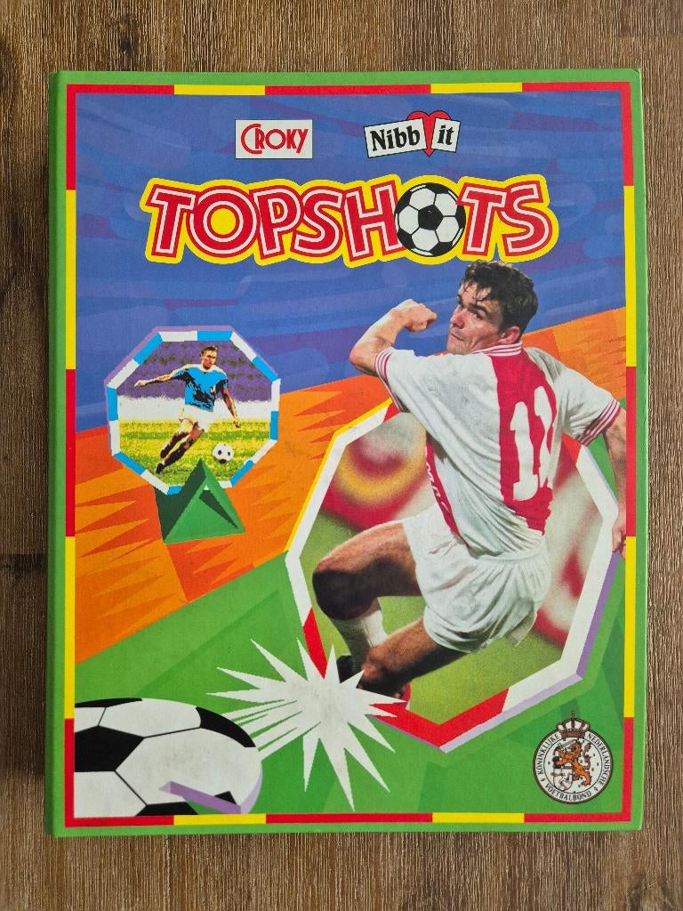 Flippo’s map Topshots – bijna compleet (inclusief EK ’96), Verzamelen, Flippo's, Ophalen of Verzenden, Verzameling, Met verzamelmap(pen)