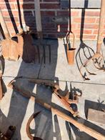 Grote partij oud gereedschap, antiek tuingereedschap, Antiek en Kunst, Ophalen of Verzenden