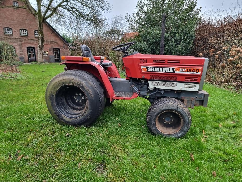 Te koop Mini tractor shibaura SP 1840 4 x 4 NL kenteken igst, Zakelijke goederen, Gebruikt, Tot 2500, Tot 80 Pk, Ophalen