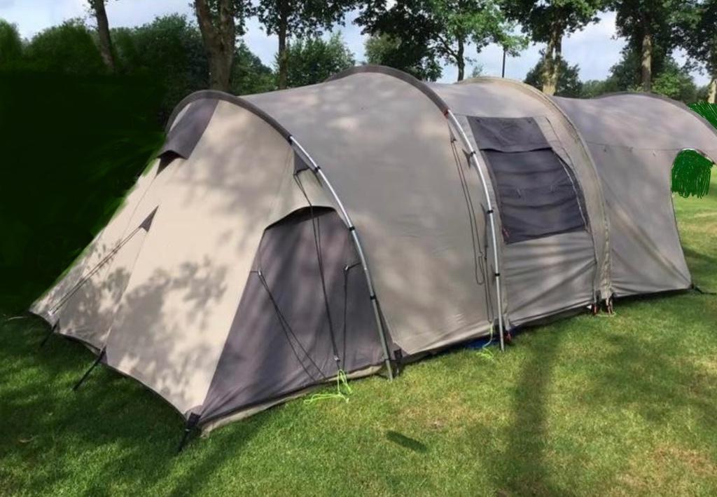 Obelink Redwood Aspen 320 Plus luifel Tunnel Tent als Nieuw, Caravans en Kamperen, Ophalen, Zo goed als nieuw, Tot en met 4