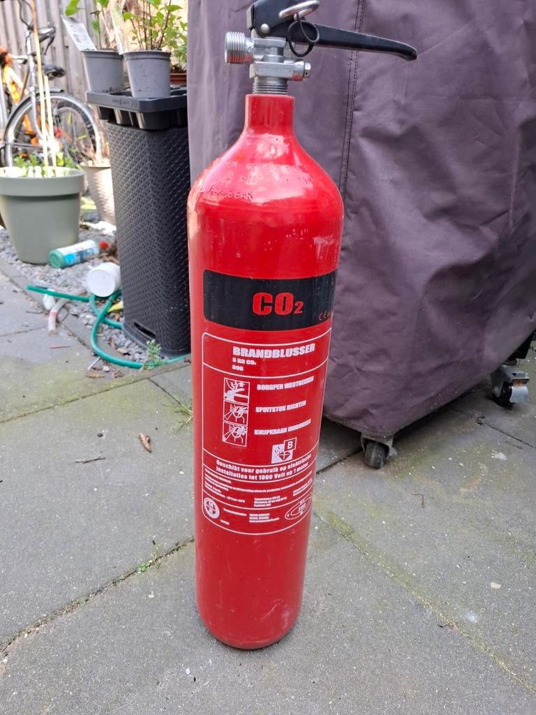 Co2 koolzuur fles 5 kilo, Ophalen