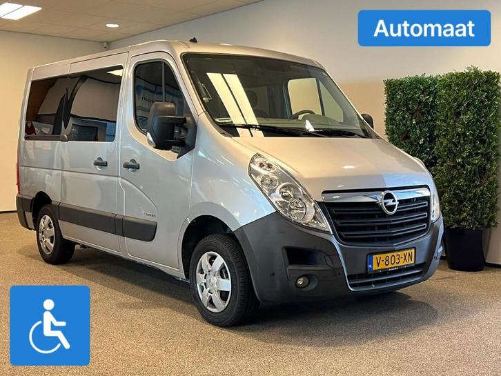 Opel Movano L1H1 Automaat Rolstoelbus (airco), Auto's, Bestelauto's, Bedrijf, Te koop, Aangepast voor mindervaliden, Airbags, Airconditioning