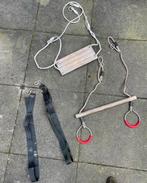 Schommel, rekstok en ringen set voor boom/pergola, Ophalen of Verzenden, Gebruikt