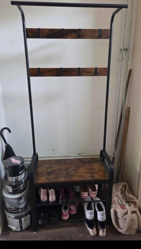 Mangohouten salontafel, Ophalen, 50 tot 100 cm, 50 tot 100 cm, Zo goed als nieuw