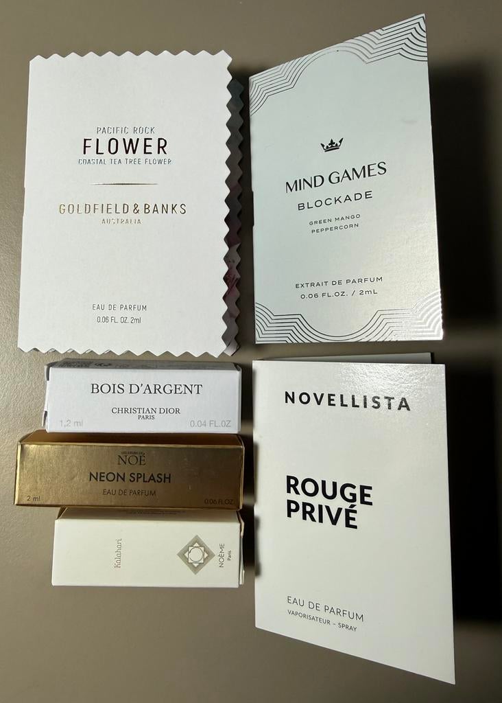 Sampleset Mindgames, Christian Dior, Noeme Paris,, Ophalen of Verzenden, Nieuw