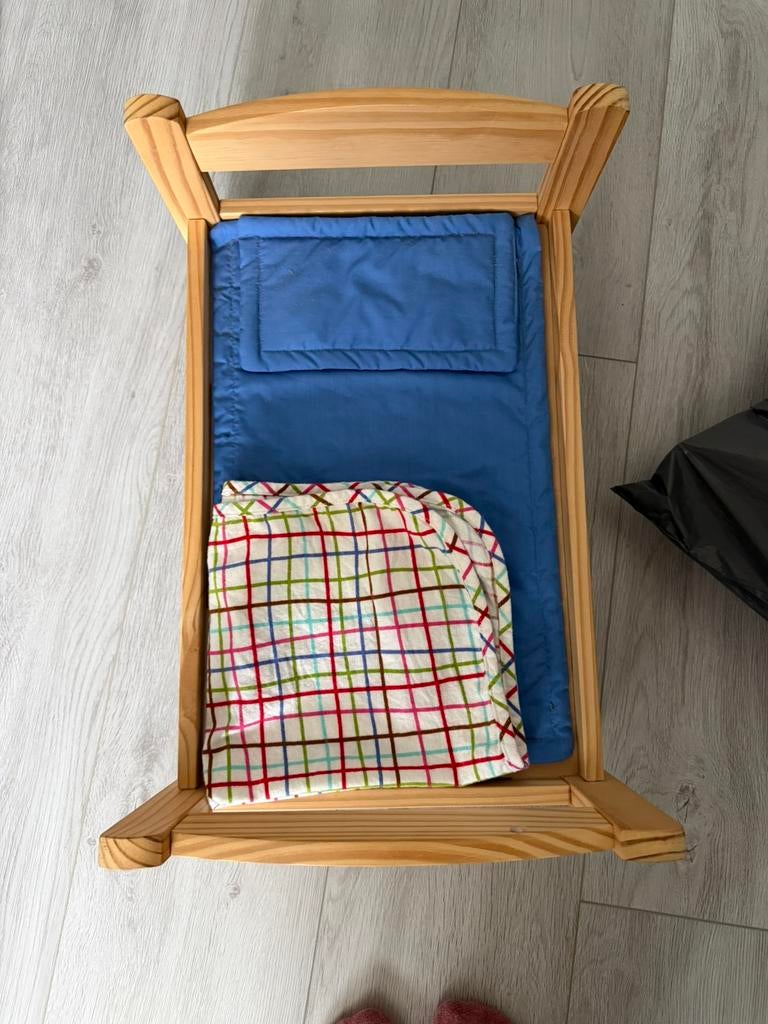 Houten poppenbed ikea, Ophalen, Gebruikt, Overige typen