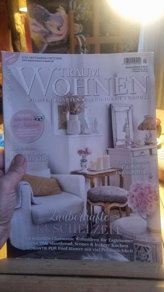 Wohnen Traum Woonmagazines - 7 stuks, Boeken, Tijdschriften en Kranten, Zo goed als nieuw, Overige typen, Ophalen of Verzenden