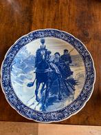 Delfts blauw groot wandbord, Ophalen