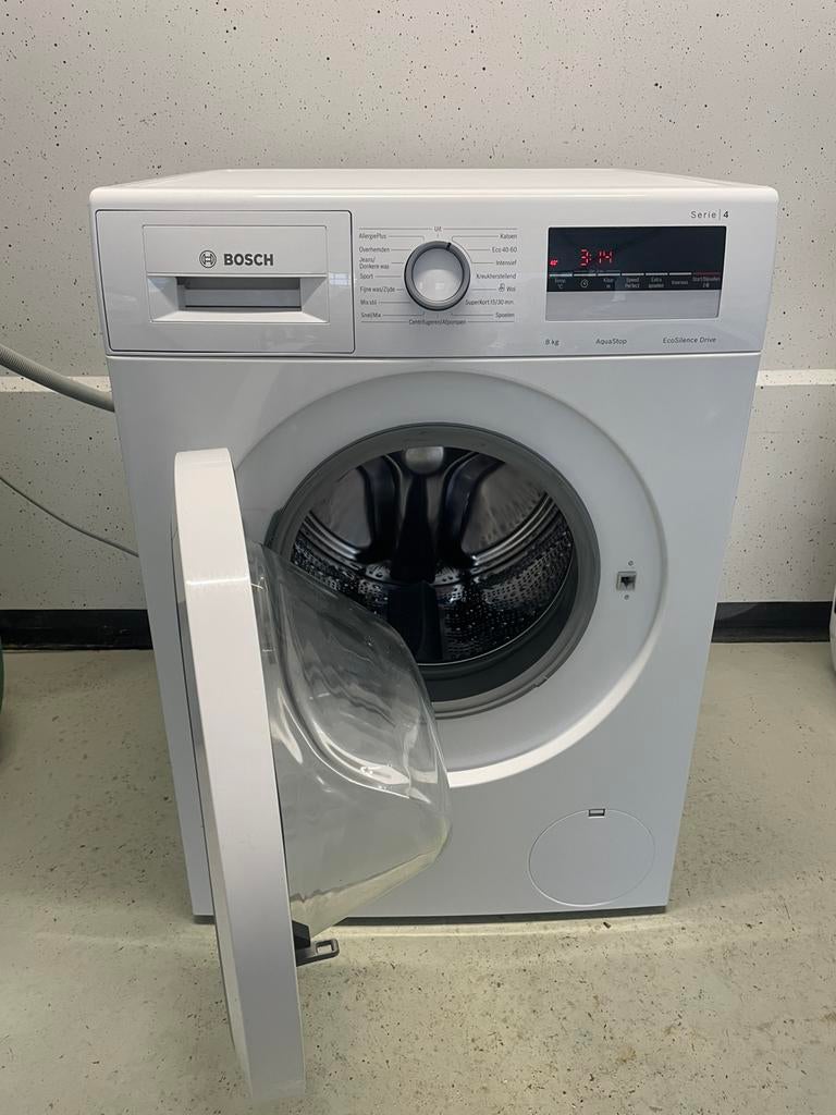 Bosch wasmachine met garantie + bezorging, Minder dan 85 cm, Ophalen of Verzenden, Zo goed als nieuw, 1200 tot 1600 toeren