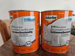 Te koop: 2 blikken wit muurverf schimmelbestendig., Doe-het-zelf en Verbouw, Verf, Beits en Lak, Ophalen, Wit, Nieuw, Verf