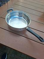 Edelstalen pan met handvat, Ophalen of Verzenden