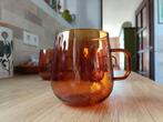 Set van 4 Retro theeglazen, Ophalen, Nieuw, Overige materialen, Minder dan 25 cm