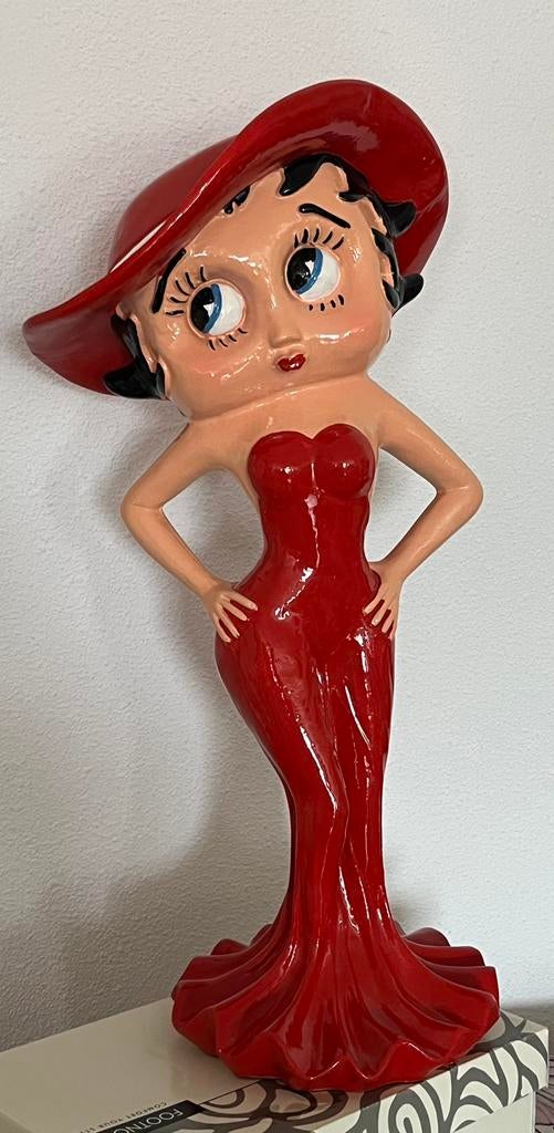 Betty Boop 57 cm hoog, Ophalen of Verzenden, Zo goed als nieuw, Beeldje of Figuurtje