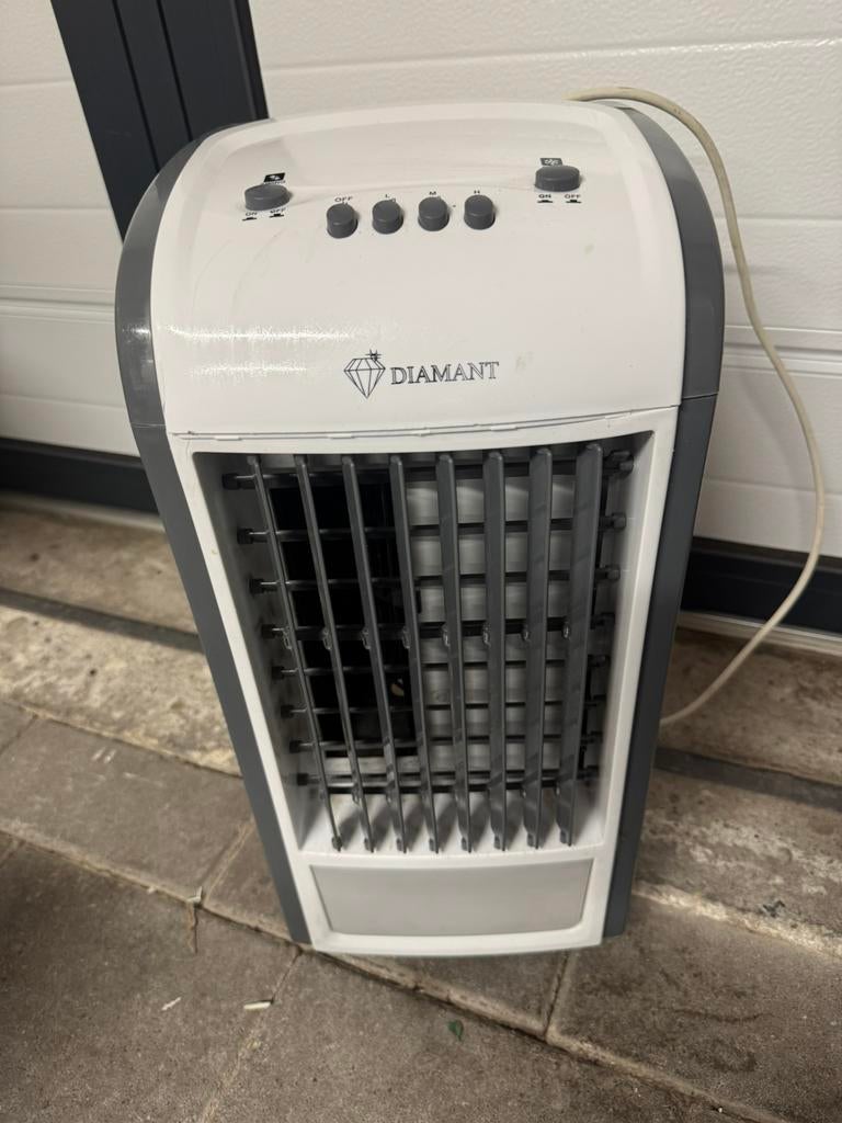 Diamant luchtkoeler, Witgoed en Apparatuur, Ventilatoren, Zo goed als nieuw, Torenventilator, Ophalen
