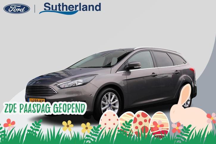 Ford Focus Wagon 1.0 Titanium | Automaat | Climate Control |, Auto's, Ford, Bedrijf, Te koop, Focus, ABS, Achteruitrijcamera, Airbags