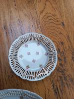 Franse serveer- en bonbonschaaltjes met roosjes, Antiek en Kunst, Antiek | Schalen, Ophalen of Verzenden