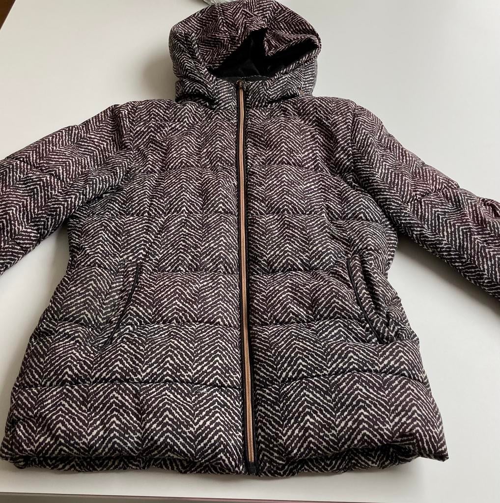 Winterjas voor meisjes, maat 182-188, Ophalen of Verzenden, Gedragen, Maat 34 (XS) of kleiner, Zwart