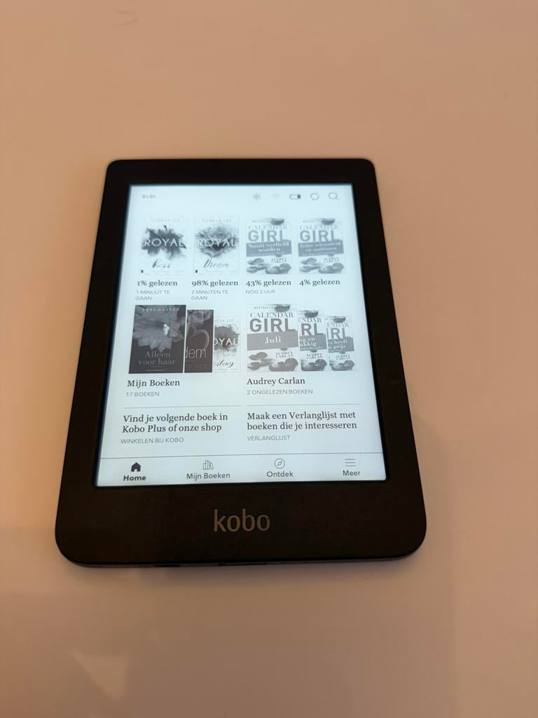 Kobo Nia 16GB | zeer goede staat, Computers en Software, E-readers, Verzenden, Kobo, 16 GB of meer, Kobo