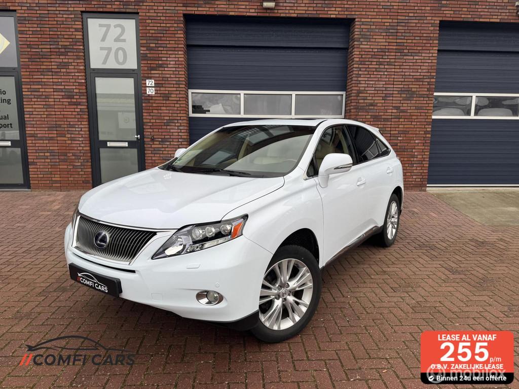 Lexus RX 450h 4WD President stoelmassage Carplay, Auto's, Automaat, Adaptive Cruise Control, Gebruikt, 2000 kg