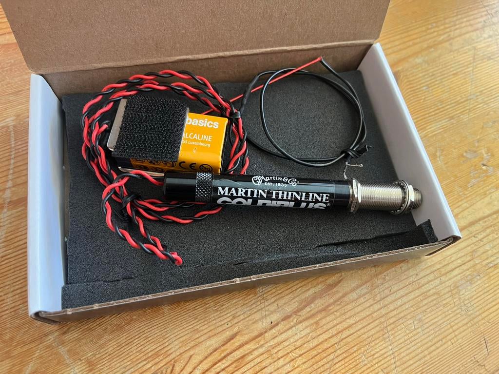 Martin Thinline Gold Plus Guitar Pickup System i.z.g.st., Muziek en Instrumenten, Ophalen of Verzenden, Zo goed als nieuw, Western- of Steelstringgitaar