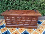 Vintage eiken dekenkist, Huis en Inrichting, Woonaccessoires | Kisten, Ophalen, Minder dan 50 cm, Minder dan 50 cm