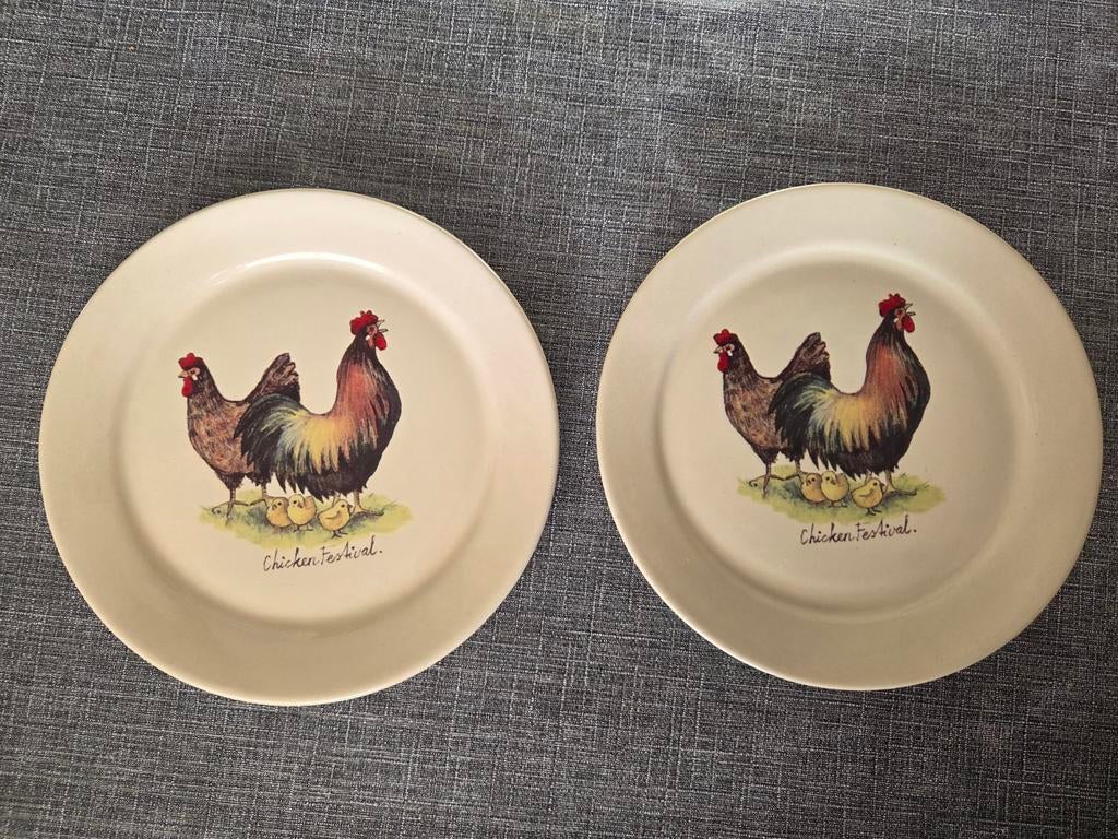 JET TER STEEGE GEBAKBORDJES, Nieuw, Ophalen of Verzenden, Bord(en), Overige stijlen