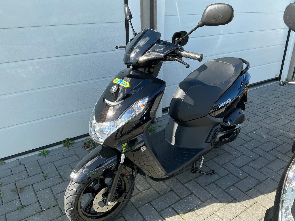 te koop peugeot kisbee (2 stuks), Ophalen, Overige modellen, Maximaal 45 km/u, Zo goed als nieuw