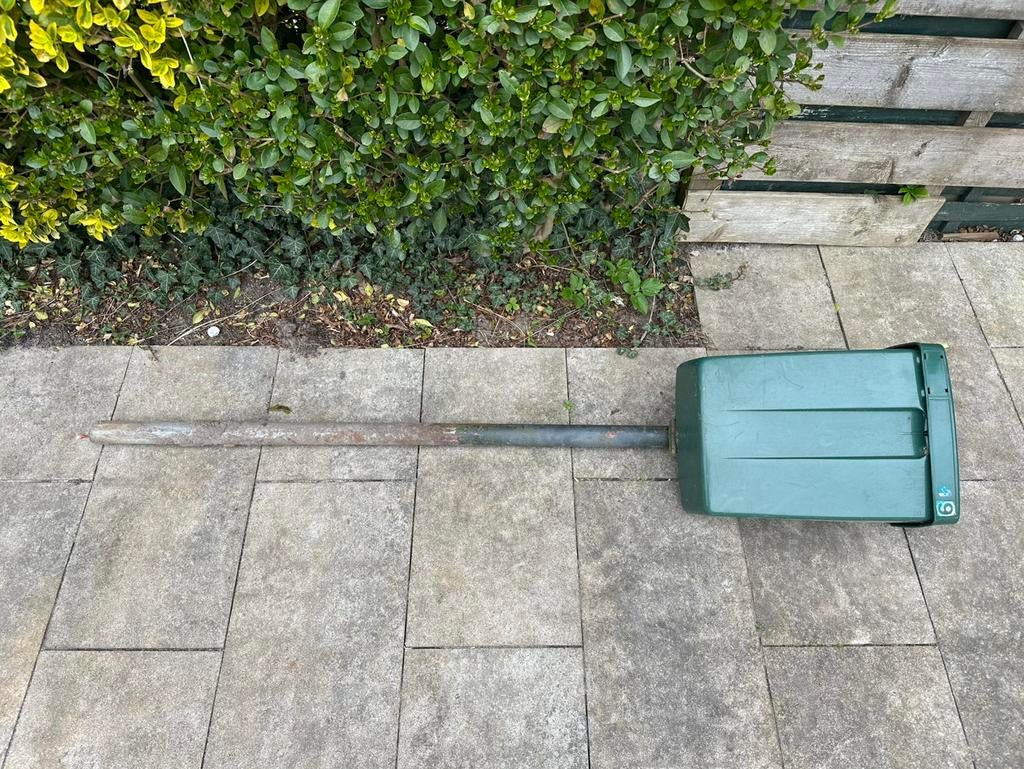 PTT brievenbus met paal!, Ophalen, Gebruikt