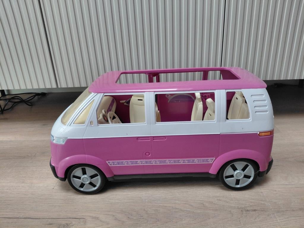 Barbie auto, Ophalen, Gebruikt, Barbie