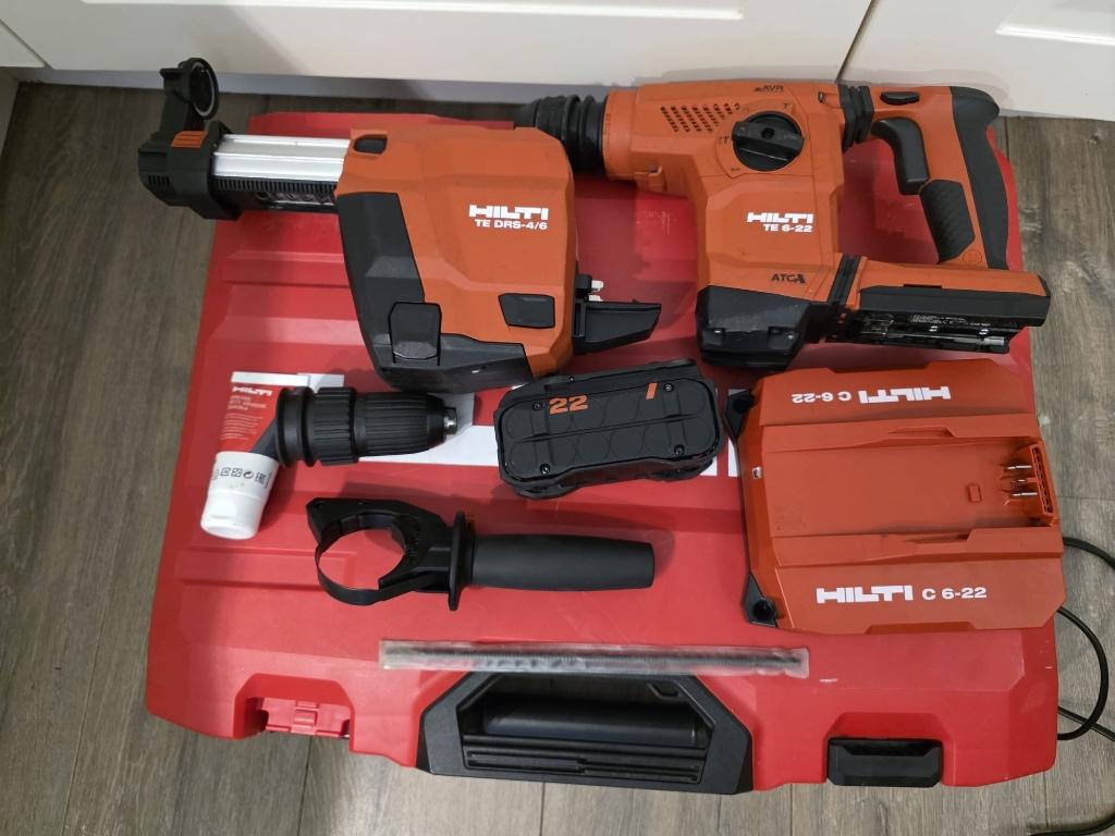 Hilti TE6, Doe-het-zelf en Verbouw, Gereedschap | Boormachines, Ophalen of Verzenden, Zo goed als nieuw, Boor- en/of Breekhamer