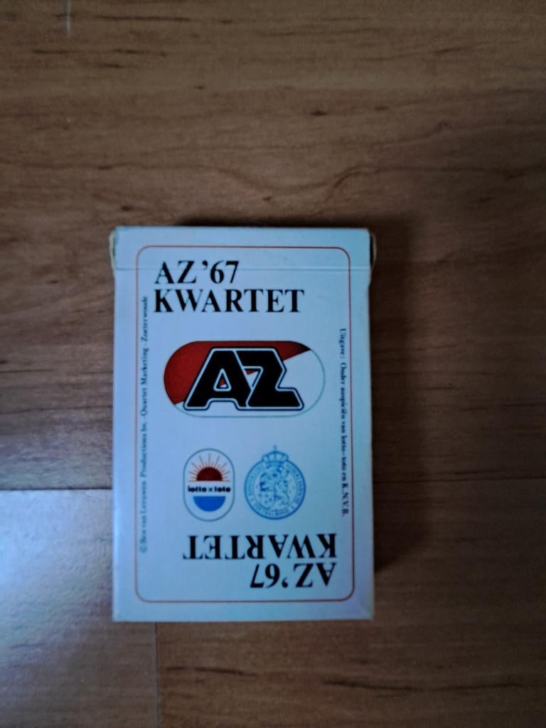 AZ '67 Kwartetspel, Verzamelen, Ophalen of Verzenden, Zo goed als nieuw, Kwartet(ten)