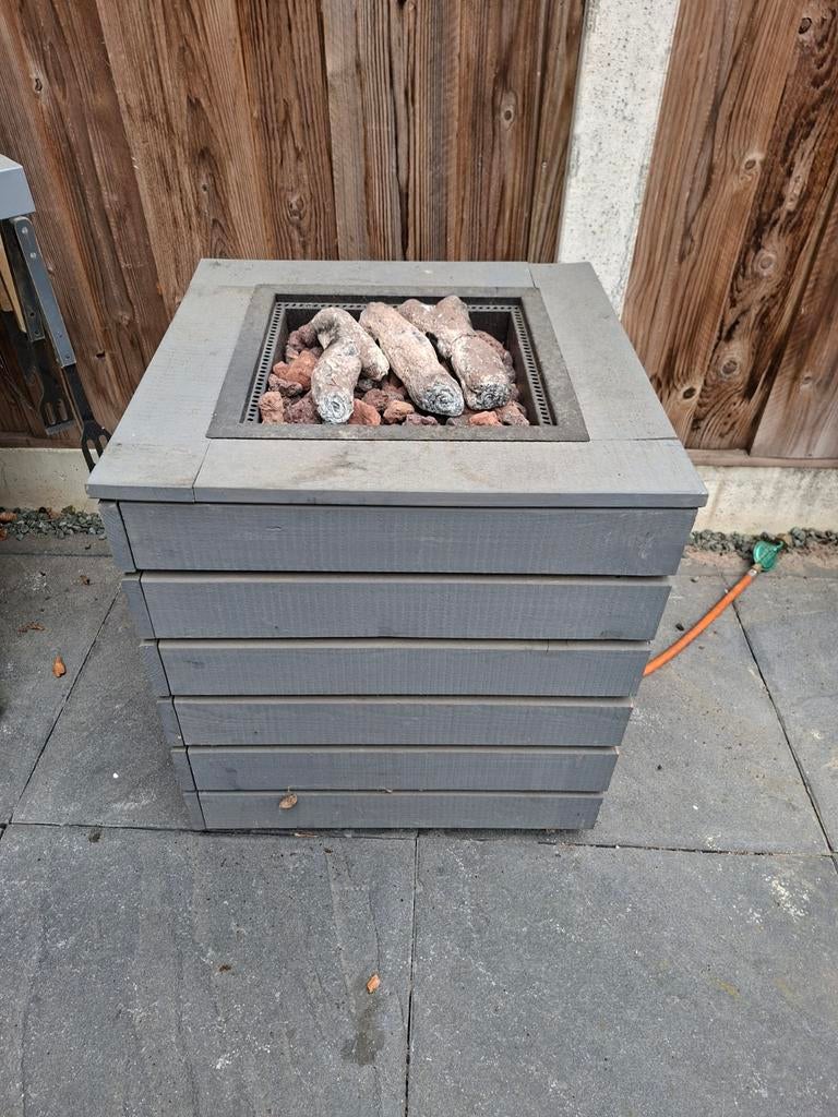 Vuurtafel op gas, Tuin en Terras, Ophalen of Verzenden