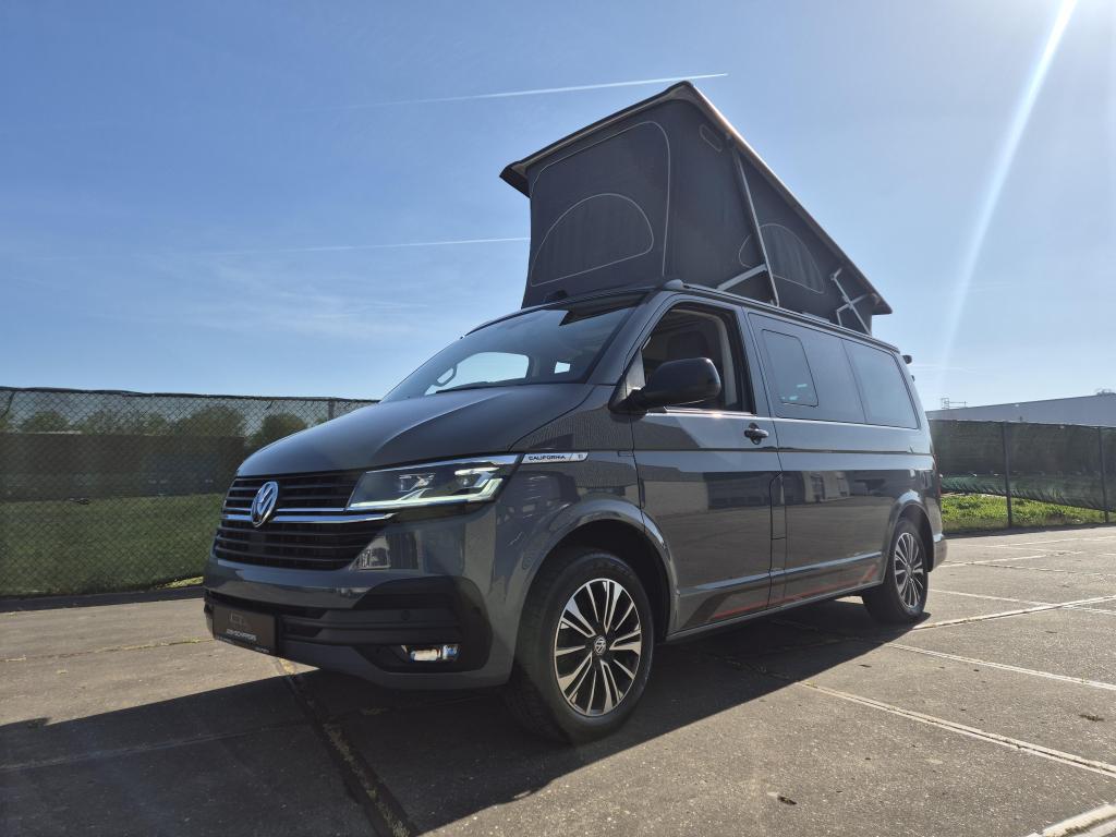 Vw T6.1 California Ocean Edition 2022 Camper DSG 150pk, Caravans en Kamperen, Campers, Automaat, Koelkast, Buscamper of Camperbus