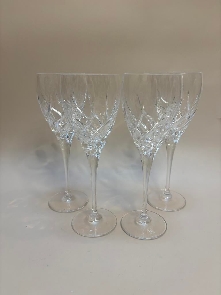 Set van 4 Wedgwood 'Toscane' kristallen portglazen, Ophalen of Verzenden