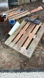 Gratis pallets af te halen, Ophalen, Gebruikt