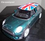 Modelauto ( 1:38 ) MINI Hatch modelauto groen vlag METAAL, Ophalen of Verzenden, Nieuw, Auto, Overige merken