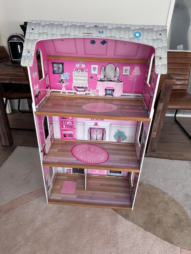 Poppenhuis KIDKRAFT Groot-, Ophalen of Verzenden, Gebruikt, Poppenhuis