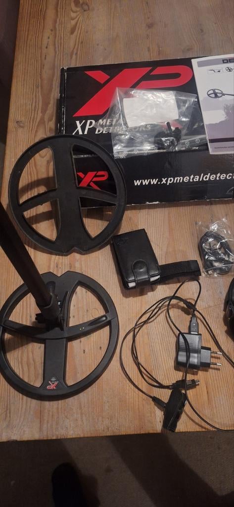 XP Deus Metaaldetector met draadloze koptelefoon & schep, Ophalen, Gebruikt, Meer dan 30 cm, XP