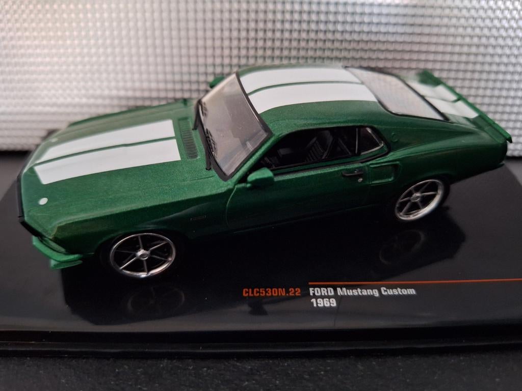 Ford Mustang Fastback 1969 Schaal 1:43, Overige merken, IXO, IXO, Nieuw