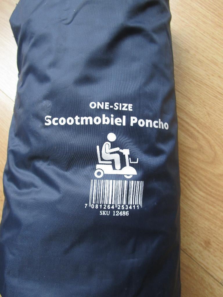 Scootmobiel poncho, Ophalen of Verzenden, Zo goed als nieuw, Handbewogen rolstoel