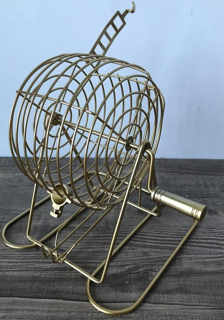 Nieuw Bingomolen GOUD compleet kaartjes en cirkeltjes wiel, Hobby en Vrije tijd, Gezelschapsspellen | Bordspellen, Nieuw, Ophalen of Verzenden