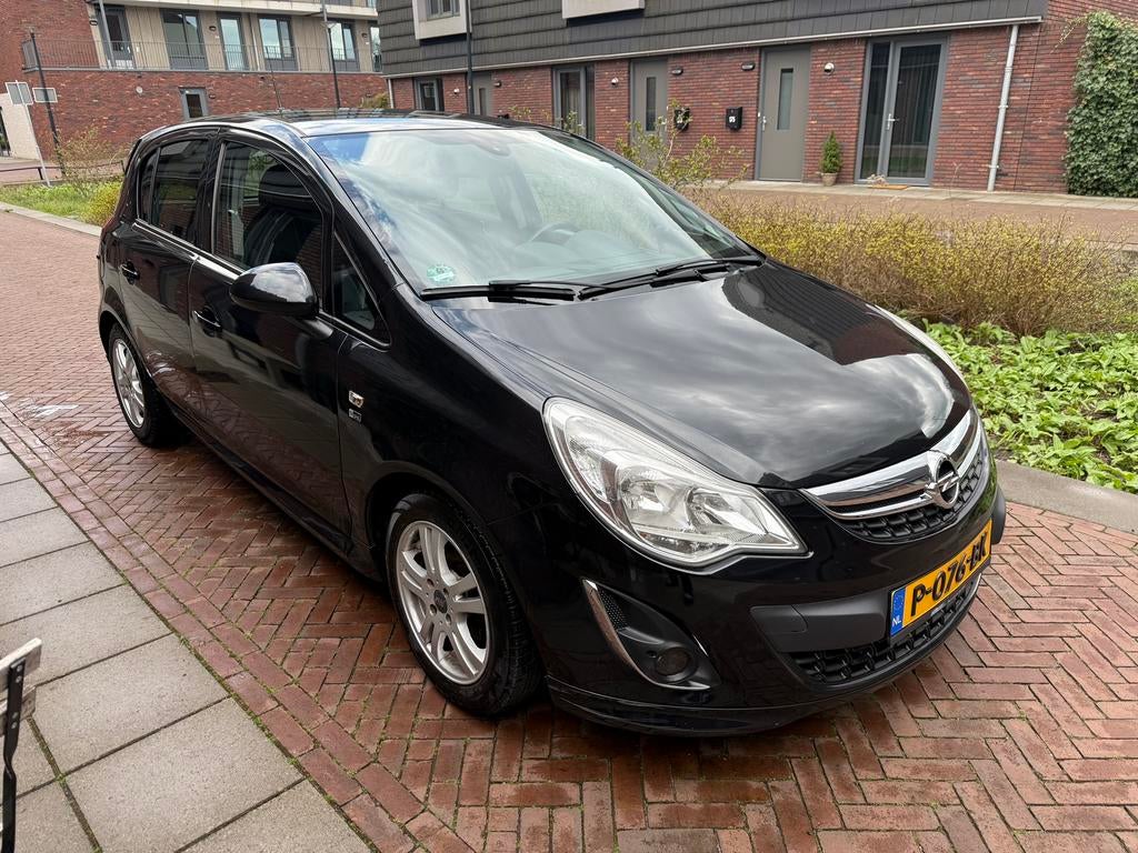 Opel Corsa 1.2 16V Sport 150e Edtion,Navi,5drs,Vol Opties, Voorwielaandrijving, 1063 kg, Stoelverwarming, Zwart