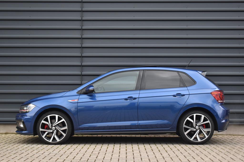 Volkswagen Polo 2.0 TSI GTI 200pk | Pano | ACC | Beats | Cam, Gebruikt, 4 cilinders, 1984 cc, Blauw