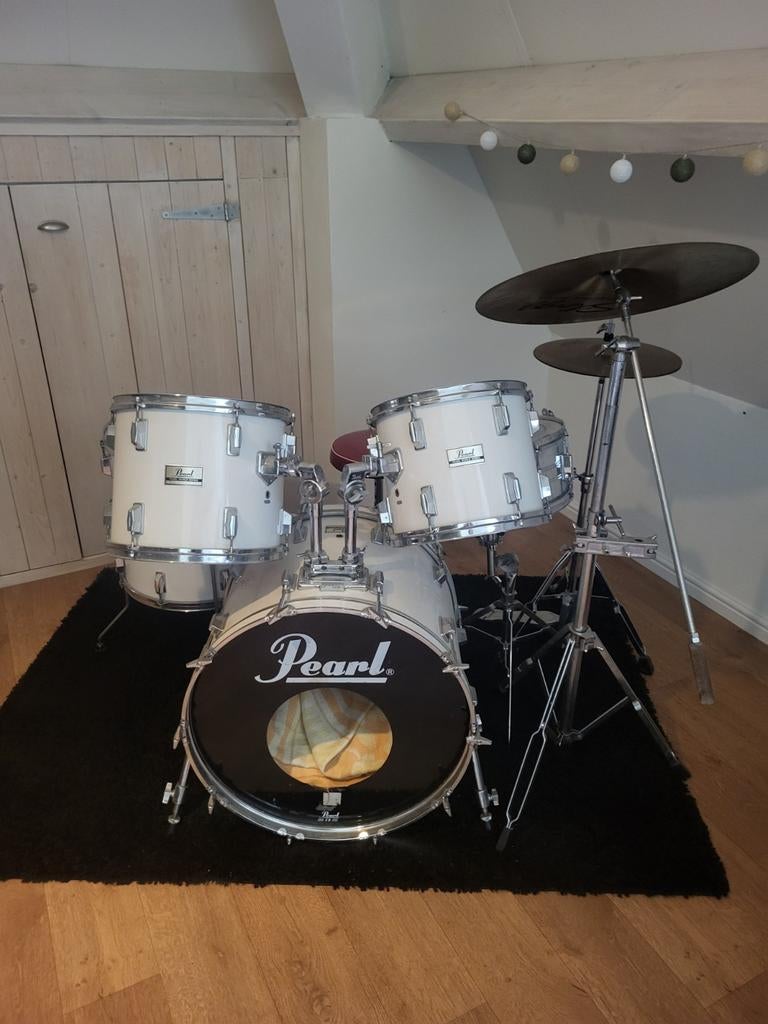 Pearl drumstel, Muziek en Instrumenten, Drumstellen en Slagwerk, Ophalen, Gebruikt, Pearl