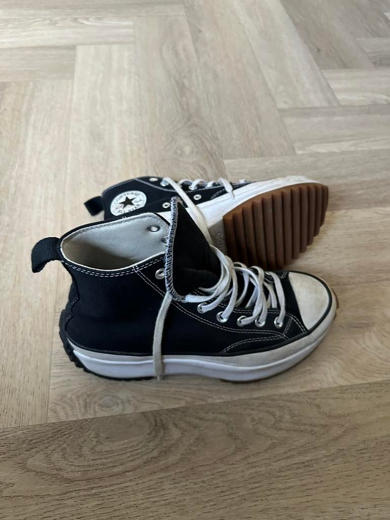Converse Run Star Hike Dames maat 41 zgan, Kleding | Dames, Schoenen, Ophalen of Verzenden, Zo goed als nieuw, Zwart, Sneakers of Gympen
