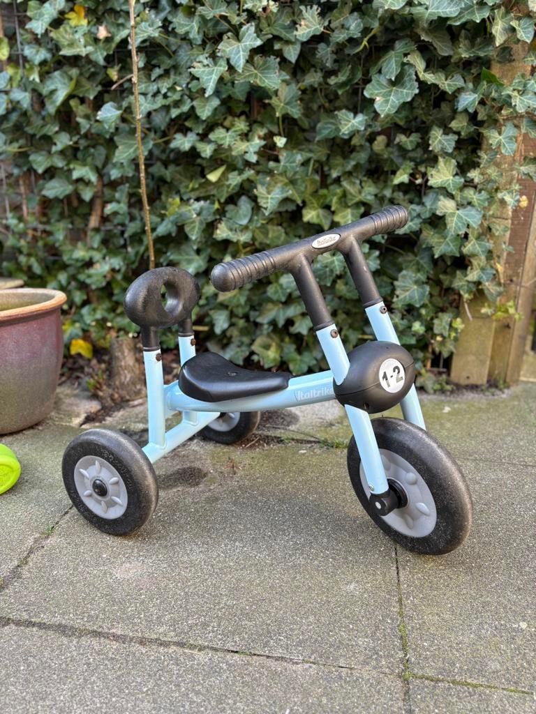 Italtrike loopfiets driewieler lichtblauw, Ophalen, Gebruikt, Overige merken