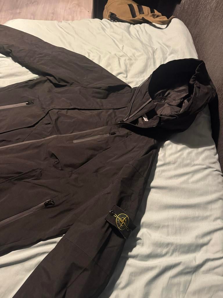 Stone Island jas, Kleding | Heren, Jassen | Winter, Ophalen of Verzenden, Zo goed als nieuw, Overige maten, Zwart