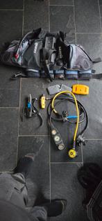Duikset: Trimvest, Ademautomaten, Loodgordel, Ophalen, Gebruikt, Trimvest of Wing